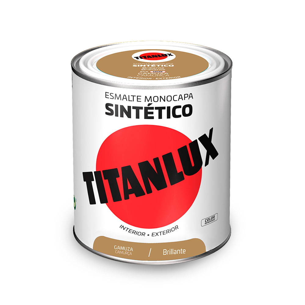 Titanlux Esmalte Sintético Brillante Gamuza 0,75l 001054334