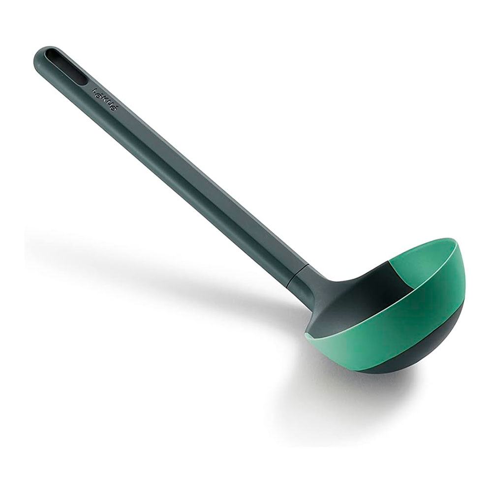 Cucharón Verde/Gris