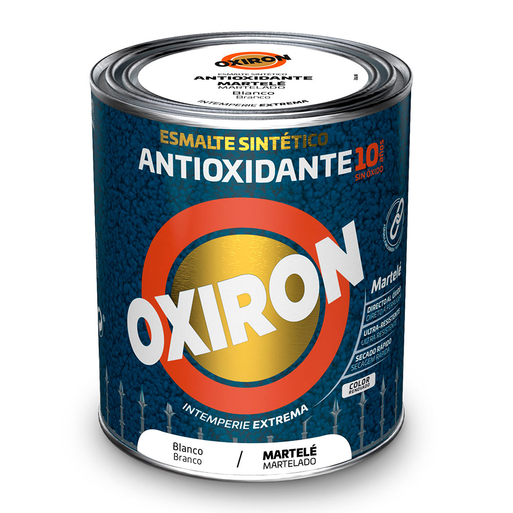 Oxiron Esmalte Antioxidante Martele Blanco 0,75l