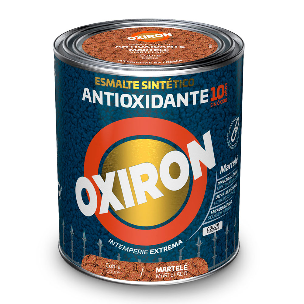 Oxiron Esmalte Antioxidante Martele Cobre 0,75l