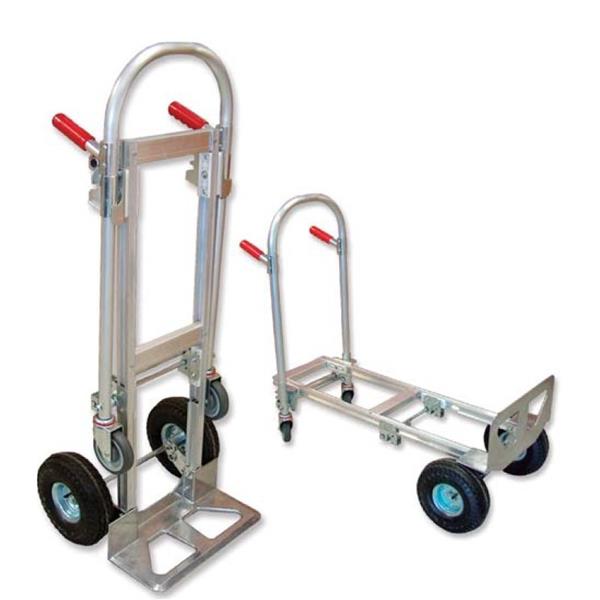 CARRETILLA ALUMINIO CONVERTIBLE EN CARRO 225/400KG *OFERTA*