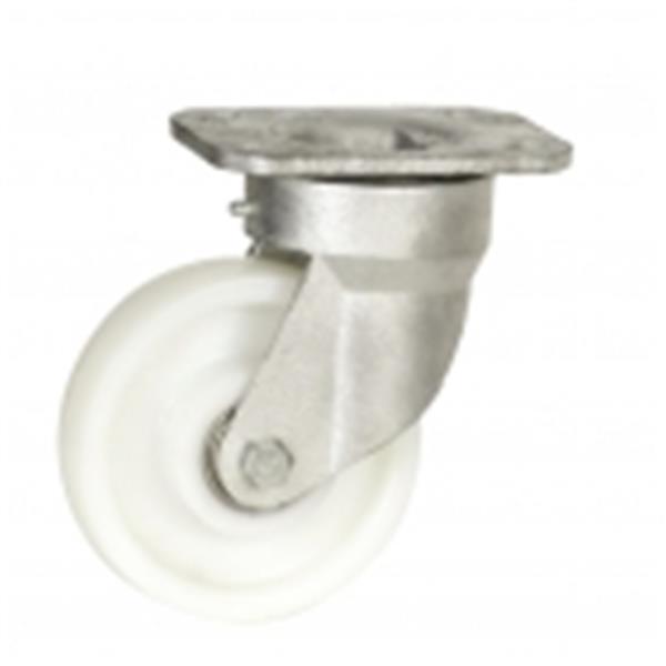 RUEDA 125 NYLON BASE GIRATORIA RODAMIENTO SOPORTE EXTRA-REFORZADA 800KG