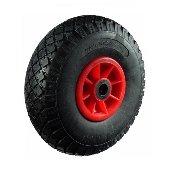 RUEDA CARRETILLA IMPINCHABLE 260 4L NUCLEO PLASTICO CON RODAMIENTOS AGUJAS