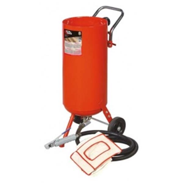 ARENADORA PORTATIL 75L C/MANGUERA 1M  + PISTOLA 4*BOQUILLAS 6.5B/USO CONSUMO: 300/700L COMPRESOR MINIMO 5HP PARA QUE FUNCIONE