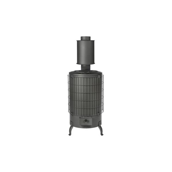 ESTUFA LEÑA 4 REDONDA ECODESING 16.8KW *OFERTA* 110MM