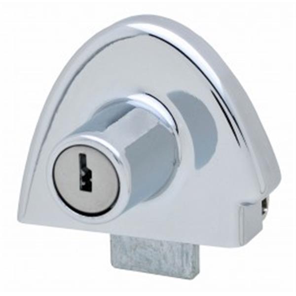 CERRADURA PUERTA CRISTAL CROMO 359 1Y2HOJAS LL/IGUALES