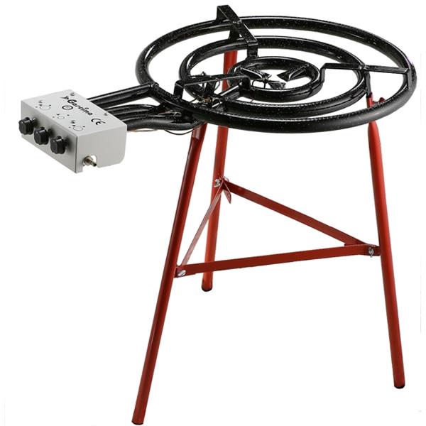 PALLERO GAS BUTANO CON TERMOPAR 600 PROFESIONAL USO INTERIOR **OFERTA**