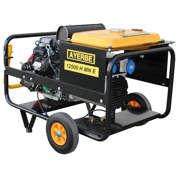 GENERADOR 12500H-AVR 220V 12.5KVA ARRANQUE ELECTRICO 230V MOTOR HONDA 10000W *OFERTA*