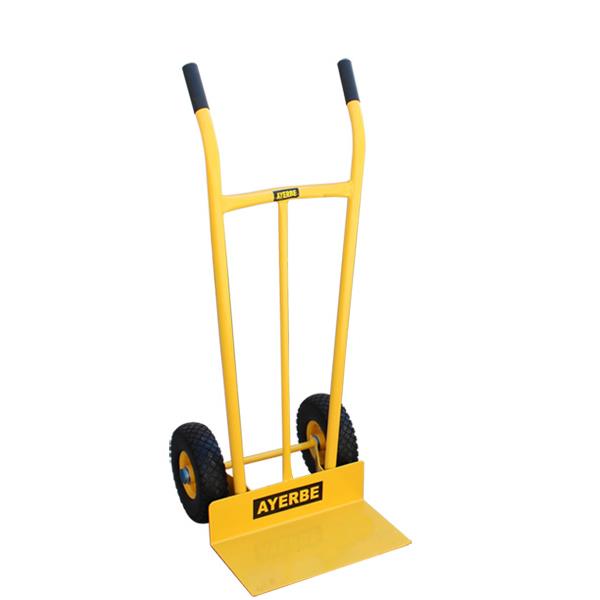 CARRETILLA ALMACEN 1 TUBO RUEDAS NEUMATICAS 300KG AYERBE *OFERTA*