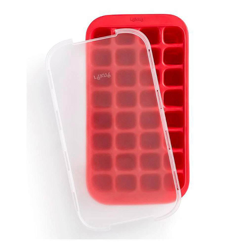 Cubitera 32 cubitos Rojo