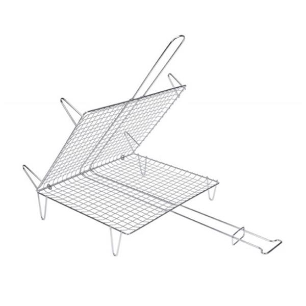PARRILLA DOBLE PESCADO BARBACOA 50X50CM