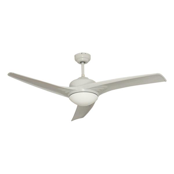 VENTILADOR TECHO CON MANDO ASPAS 130CM 60W LUZ LED *OFERTA*