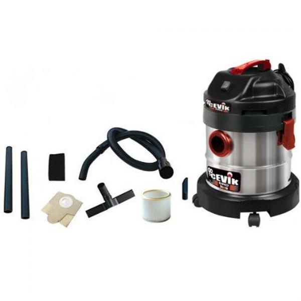 ASPIRADOR SOLIDOS LIQUIDOS CE-PRO20X 1250W  20L DEPOSITO + ACCESORIOS *OFERTA*