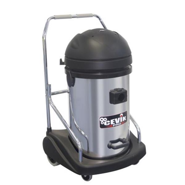 ASPIRADOR SOLIDOS LIQUIDOS 3 MOTORES CE-PRO703 INOX 2900W DEPOSITO 77L *OFERTA*