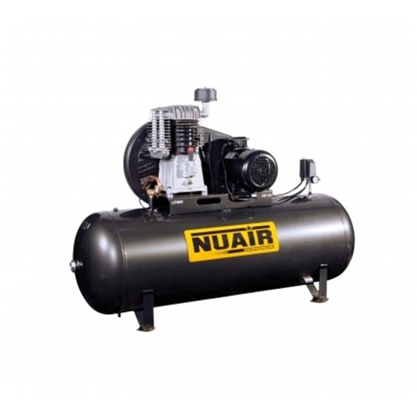 COMPRESOR 7.5CV 500L 840L/M 380V 11BAR NUAIR 276KG PROFESIONAL *OFERTA*