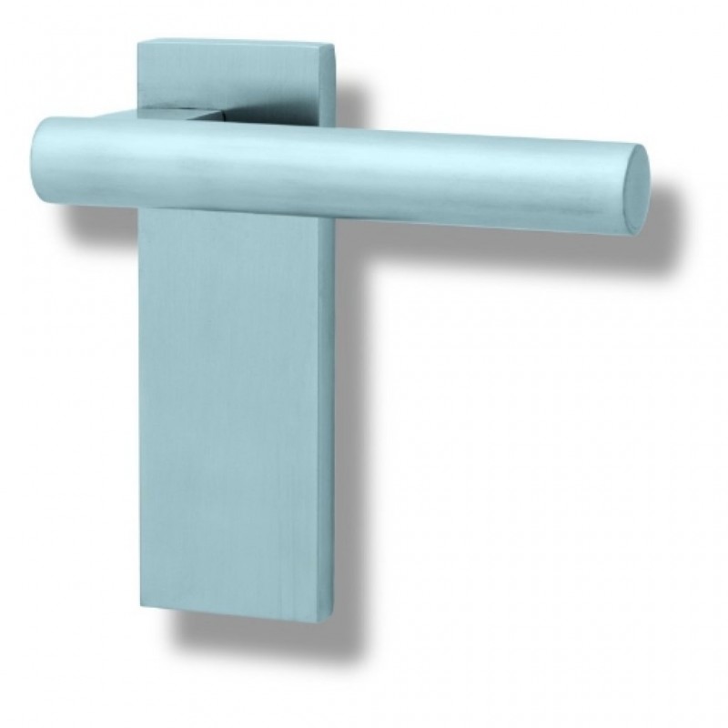 1/2 manilla Mare, escudo largo con bocallave 85mm, izquierda, inox PVD. MMIL885ISD