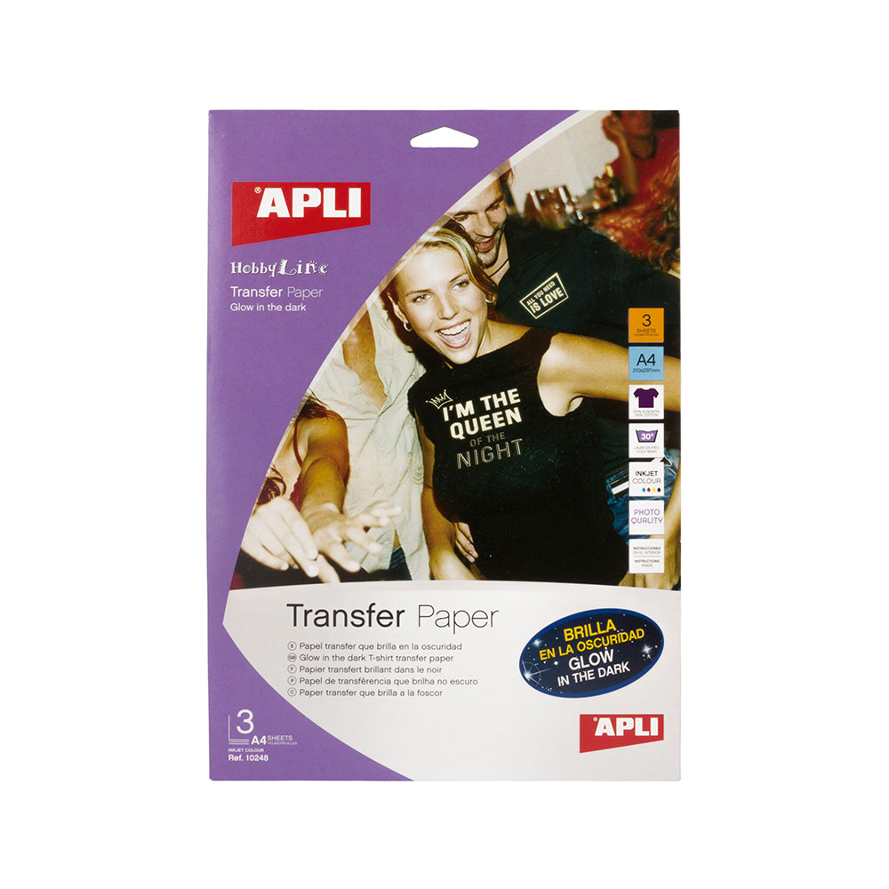 B.Papel Transfer Brillo Ink 3h