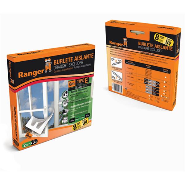 BURLETE AISLANTE 6MM 9M E MARRON ADHESIVO MIARCO (HOLGURA 1A3.5MM)