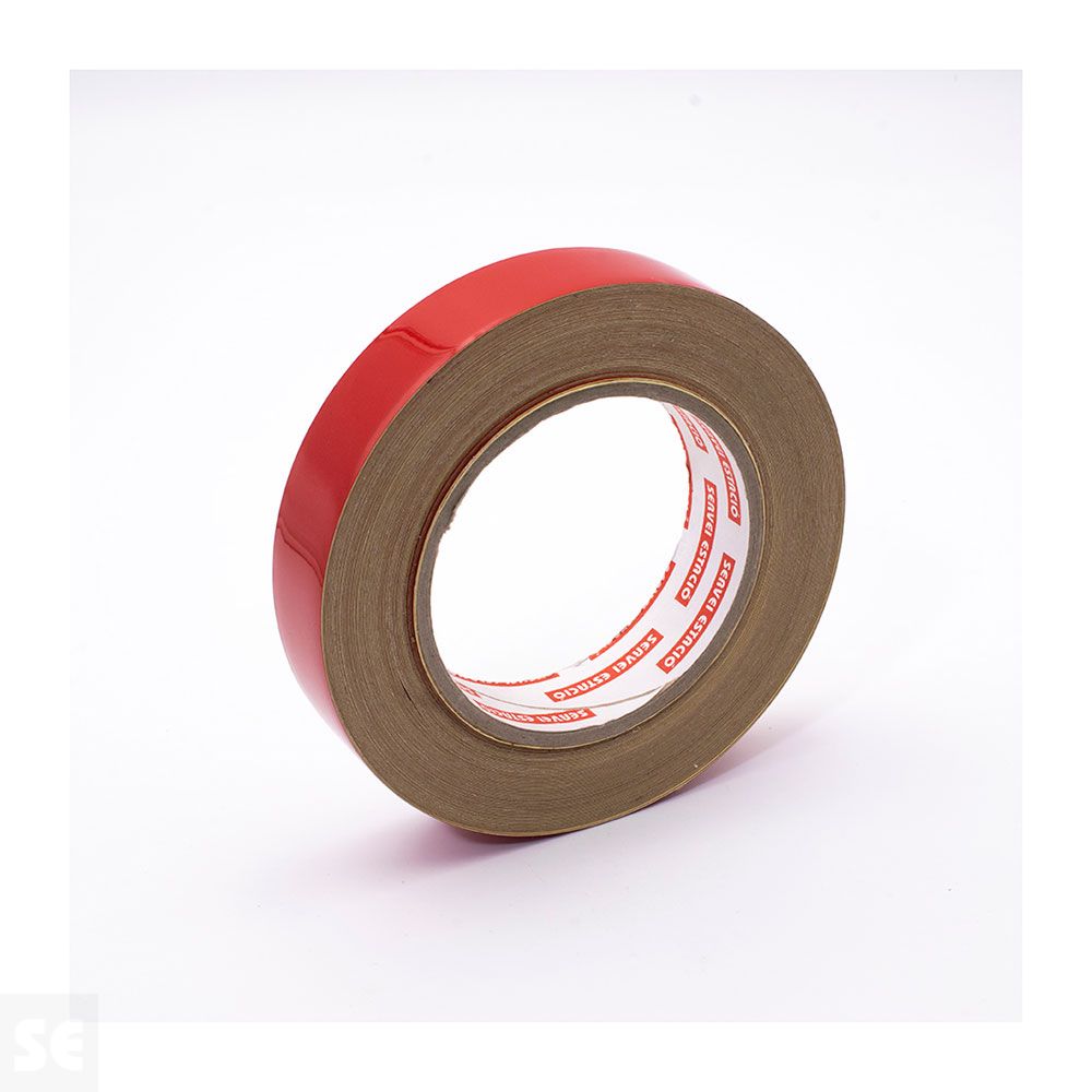 Cinta Reflectante Roja 25 mm ancho 80 Cd/Lux (a metros)