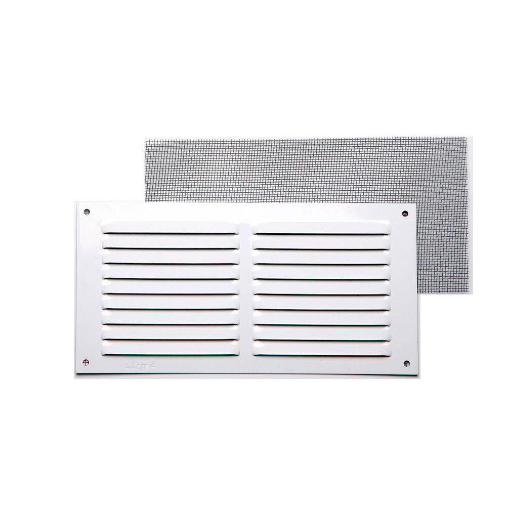 Rejilla S/B C/ Mosquitera Blanca 10x20