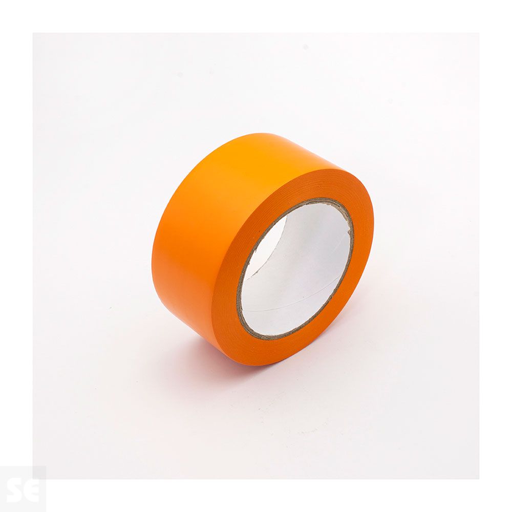 Cinta Adhesiva Balizar Unicolor 33 m (largo) x 50 mm (ancho) Naranja