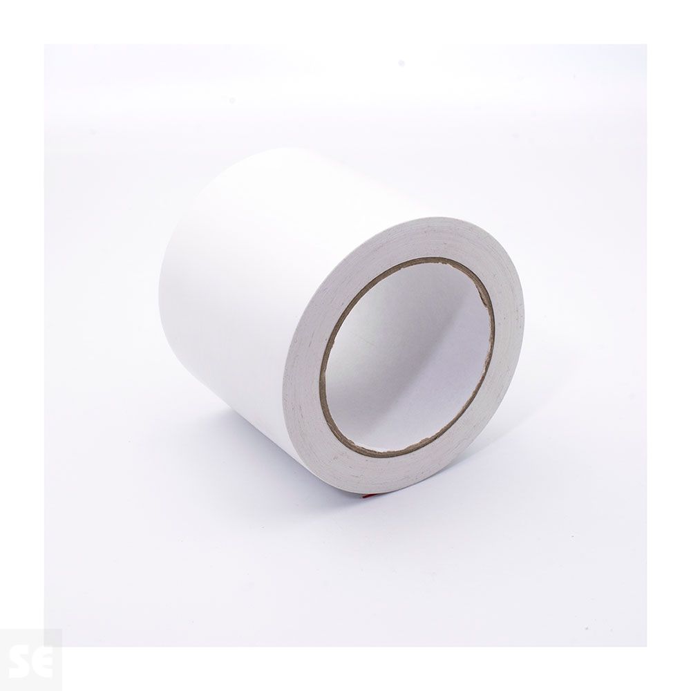 Cinta Adhesiva Balizar Unicolor 33 m (largo) x 100 mm (ancho) Blanca