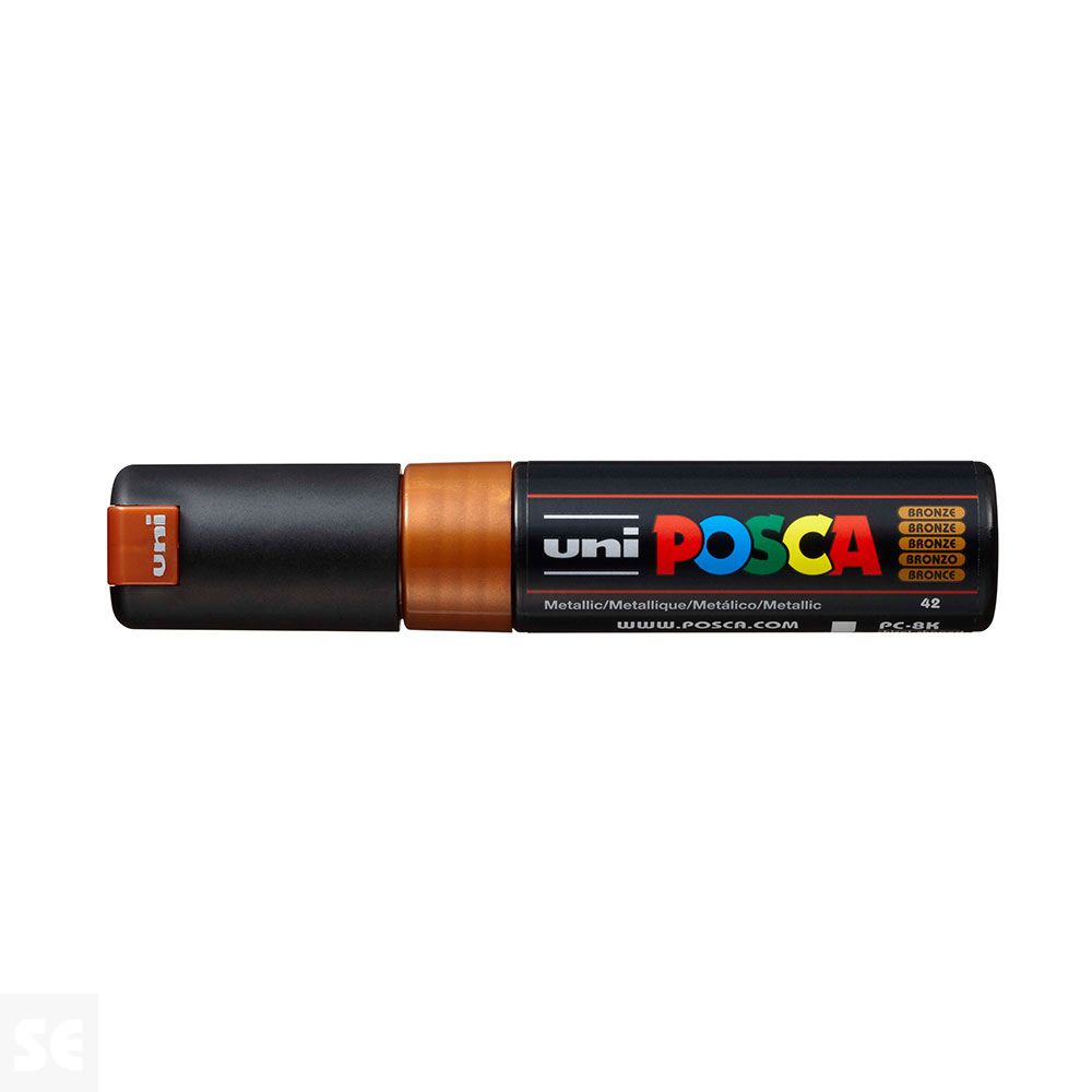 Rotulador Pintura Posca Bronce Pc8k 8 mm