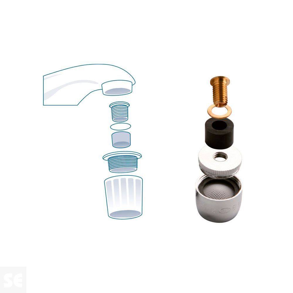 Adaptador Hidro Rosca M-22x1 Es-180