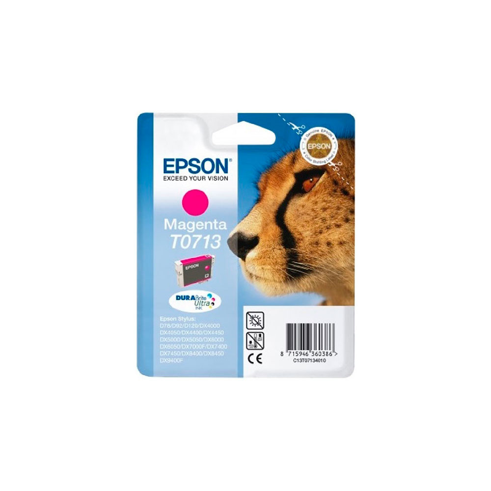 Cartucho Tinta Epson T0713 Magenta
