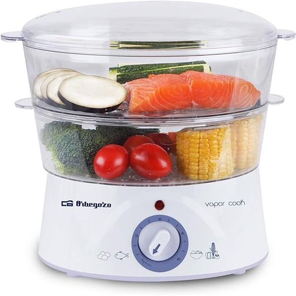 COCEDOR AL VAPOR 2 PISOS 5L 400W