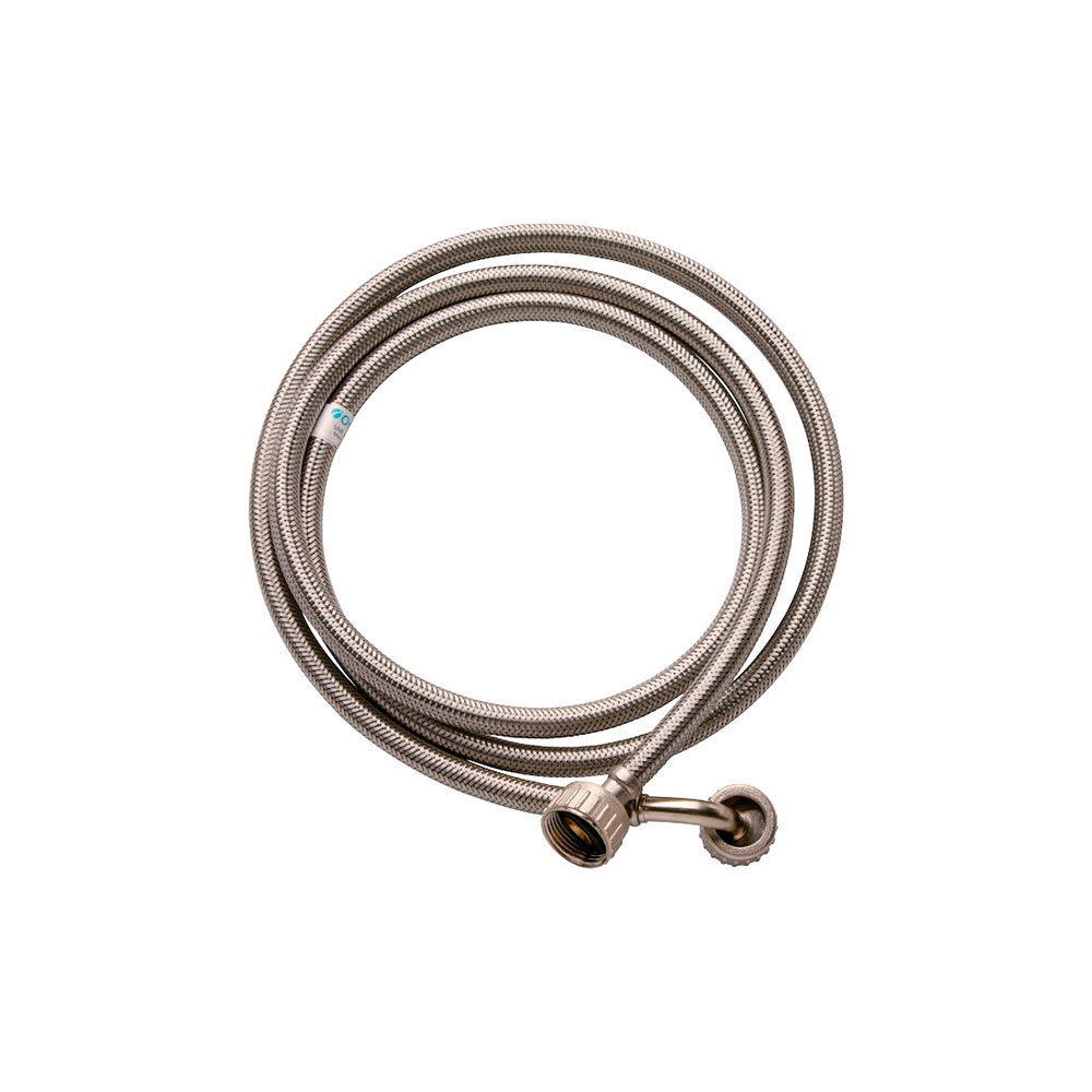 Tubo Entrada Lavadora Inox 2 m