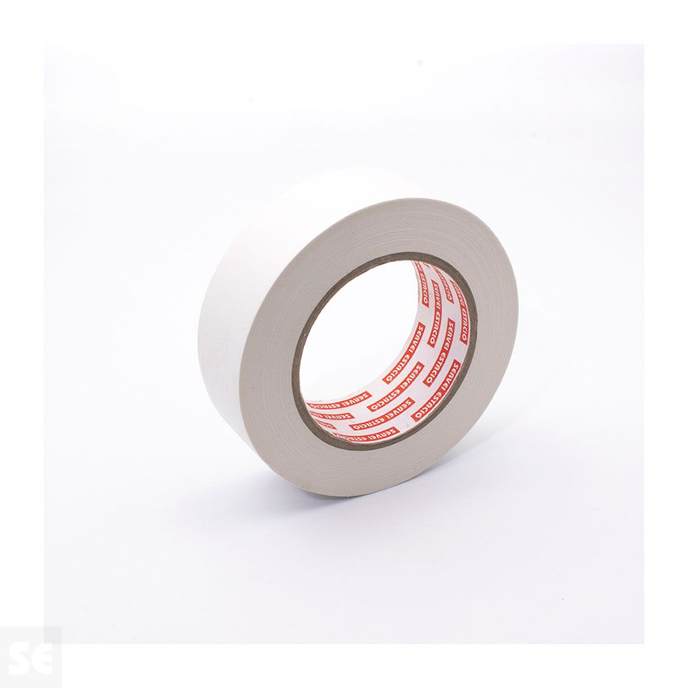 Cinta Adhesiva Tela 10 m (largo) x 50 mm (ancho) Blanco