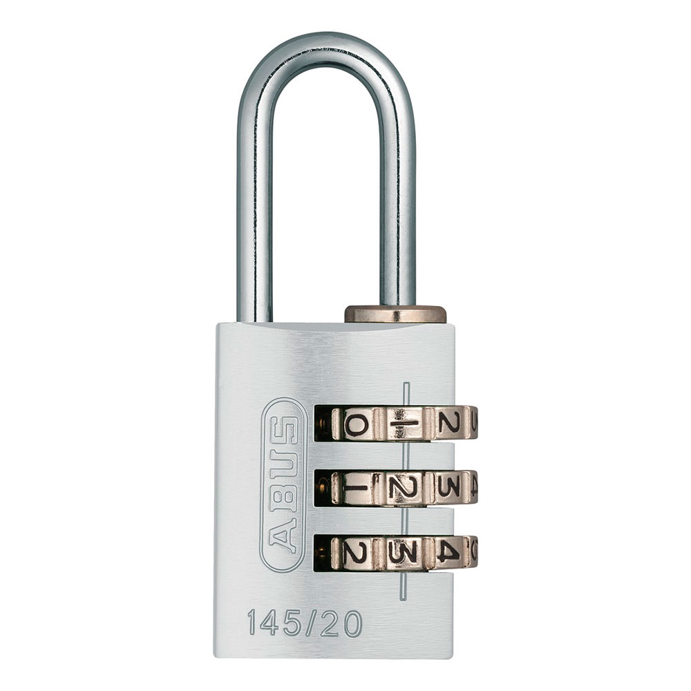 Candado Aluminio Combinación 20 Mm Plata