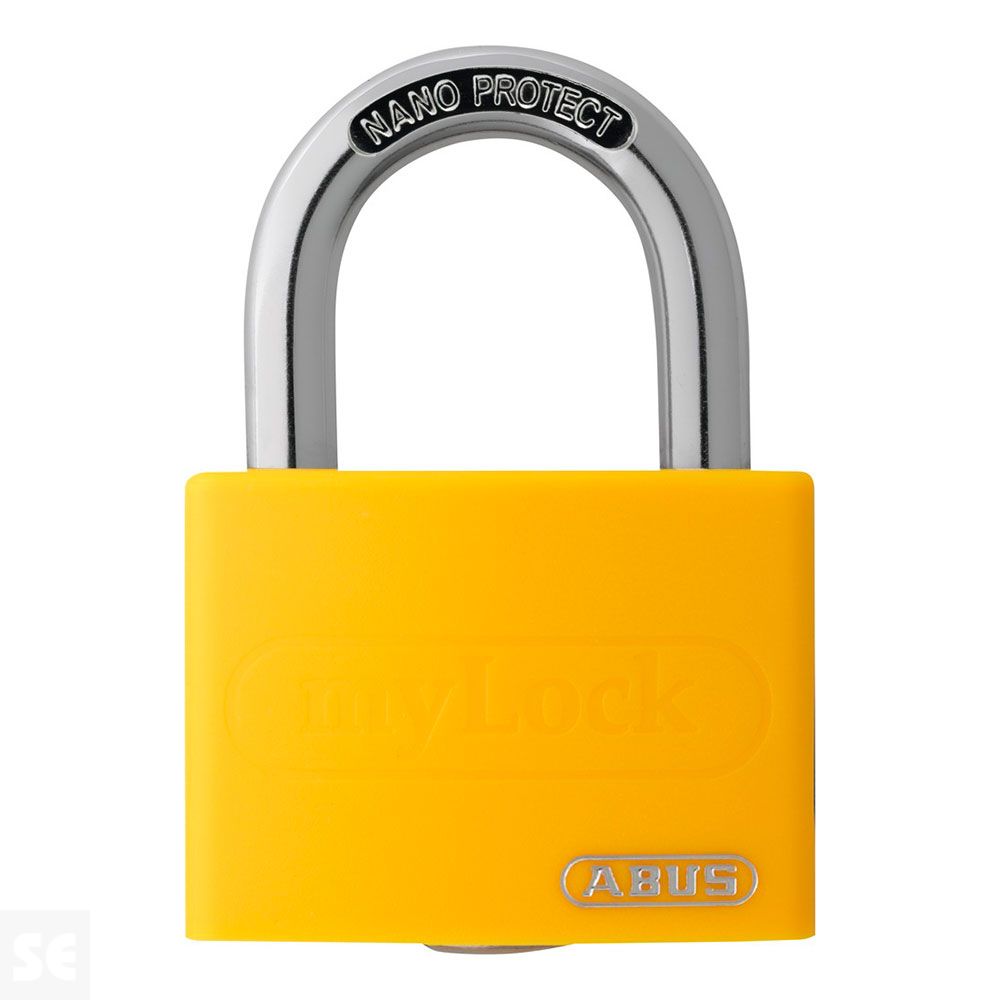 Candado Aluminio Amarillo 40M/M