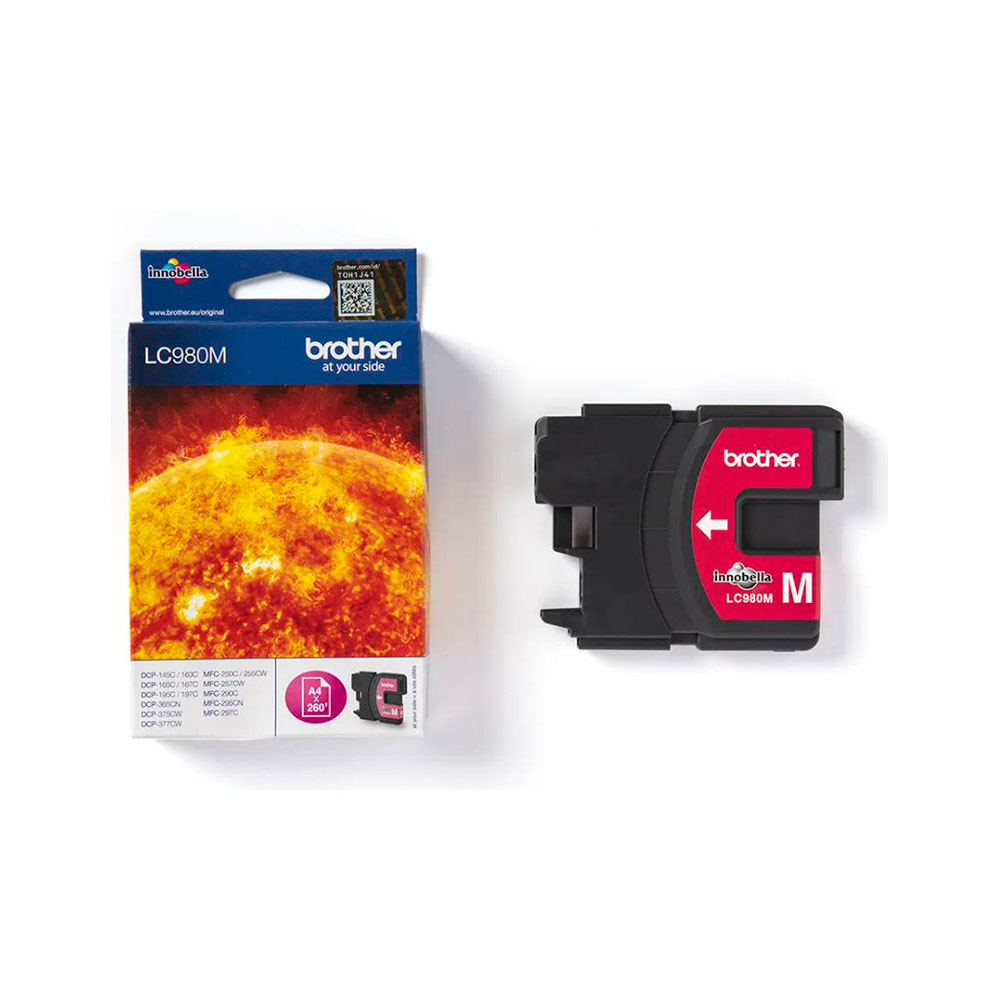 Cartucho Tinta Ib Brother Lc980/1100 Magenta