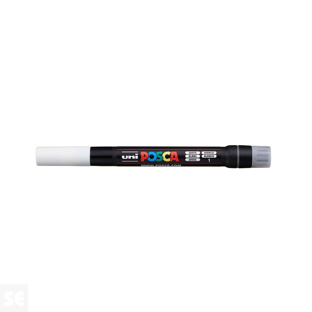 Rotulador Pintura Posca Blanco Pcf350 Pincel