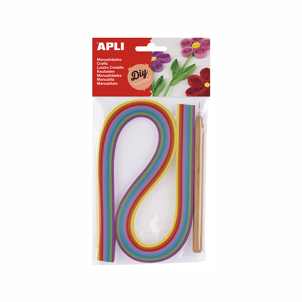 B.Kit Quilling +Herramien Tonos Surtidos