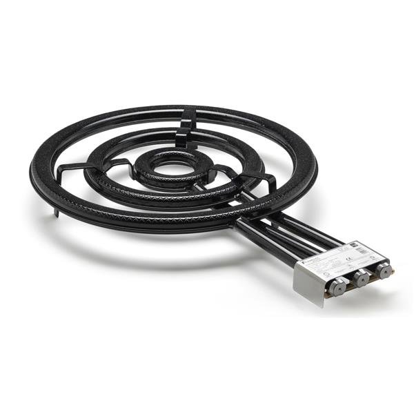 PAELLERO GAS BUTANO 600 3 AROS T600 FLAMES 22.52KW