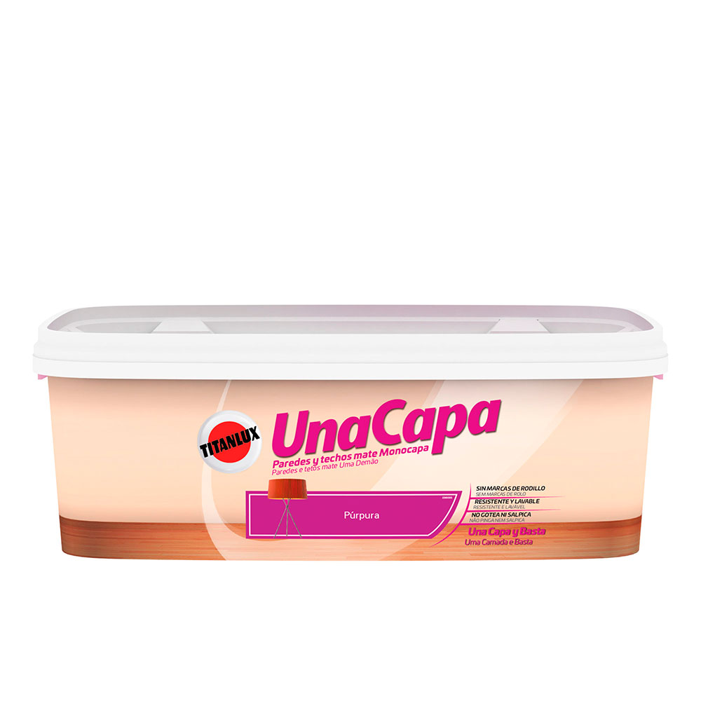 Pintura Titan Una Capa 2,5 Lts. Púrpura