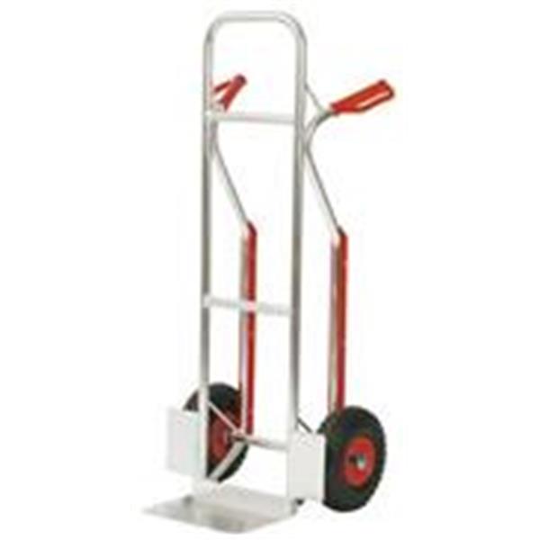 CARRETILLA ALUMINIO PALA ABATIBLE 30X30 8KG SOPORTA 180KG RUEDAS NEUMATICAS *OFERTA*