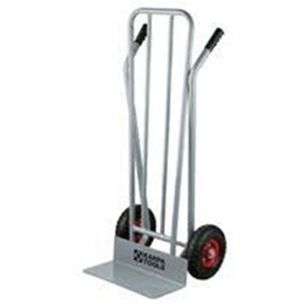 CARRETILLA ALMACEN PALA FIJA 350KG RUEDAS NEUMATICAS *OFERTA*