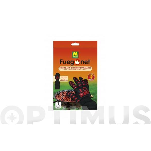 GUANTE ANTICALORICO LARGO HASTA 250º TALLA UNICA