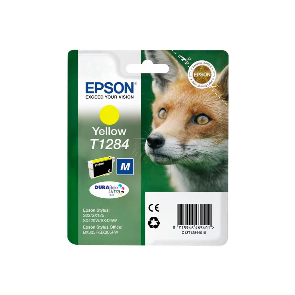 Cartucho Tinta Epson 1284 Amarillo