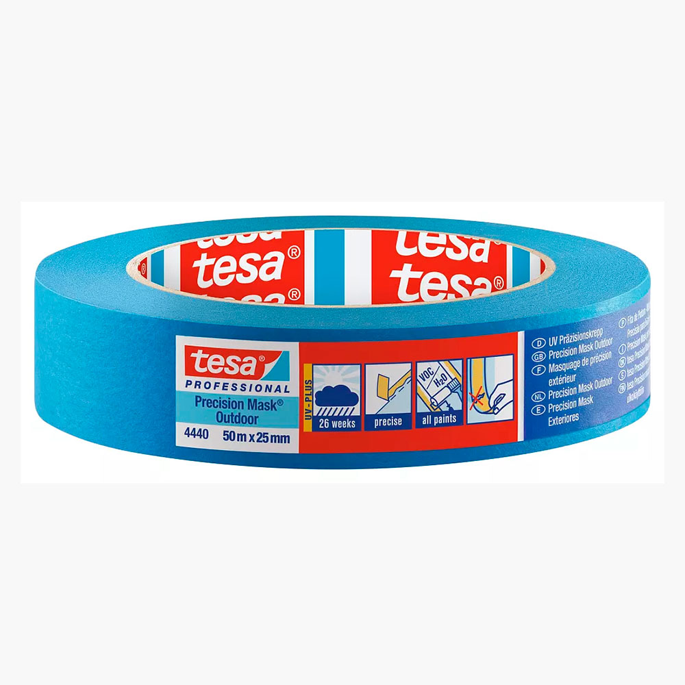 Cinta Adhesiva Papel Pintor Exterior 4440 50 m x 25 mm