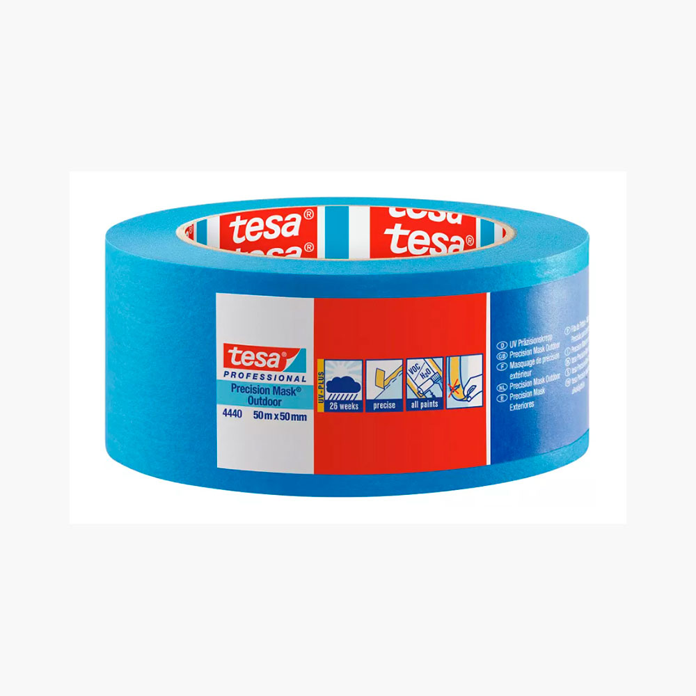 Cinta Adhesiva Papel  Pintor Exterior 4440 50 m x 50 mm