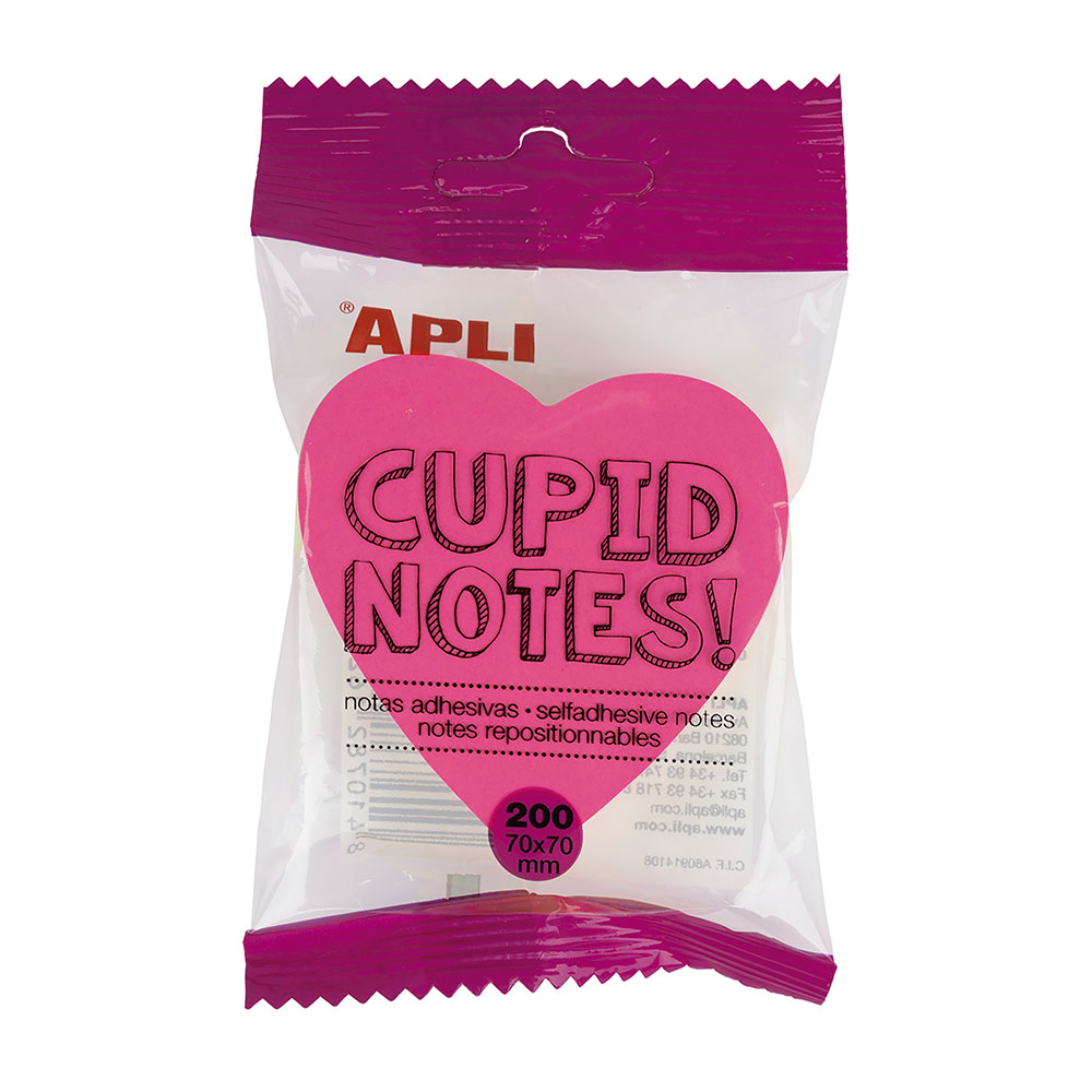 B.Notas Corazon Brillante 70x70