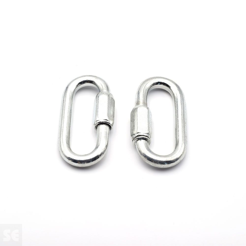 Eslabón C/Cierre Seguridad Galvanizado 10x90mm (2u.)