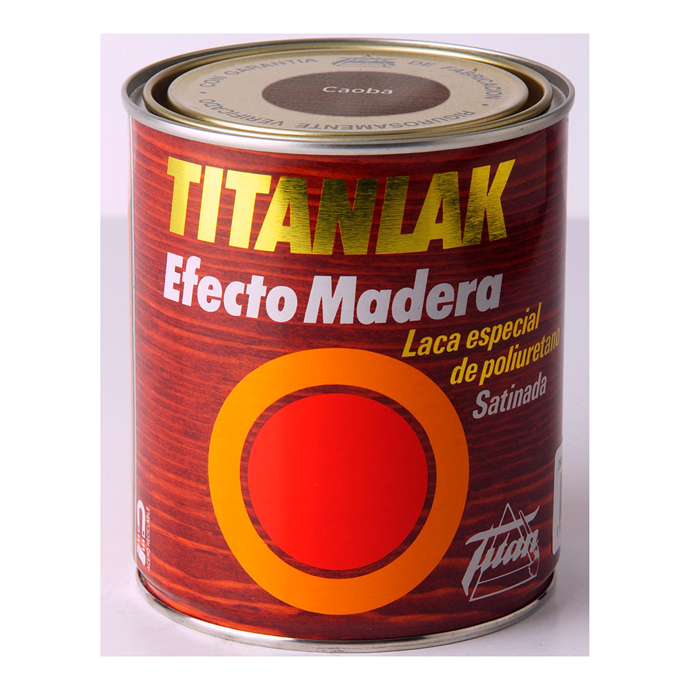 Titanlak Efecto Madera Caoba 375 Ml