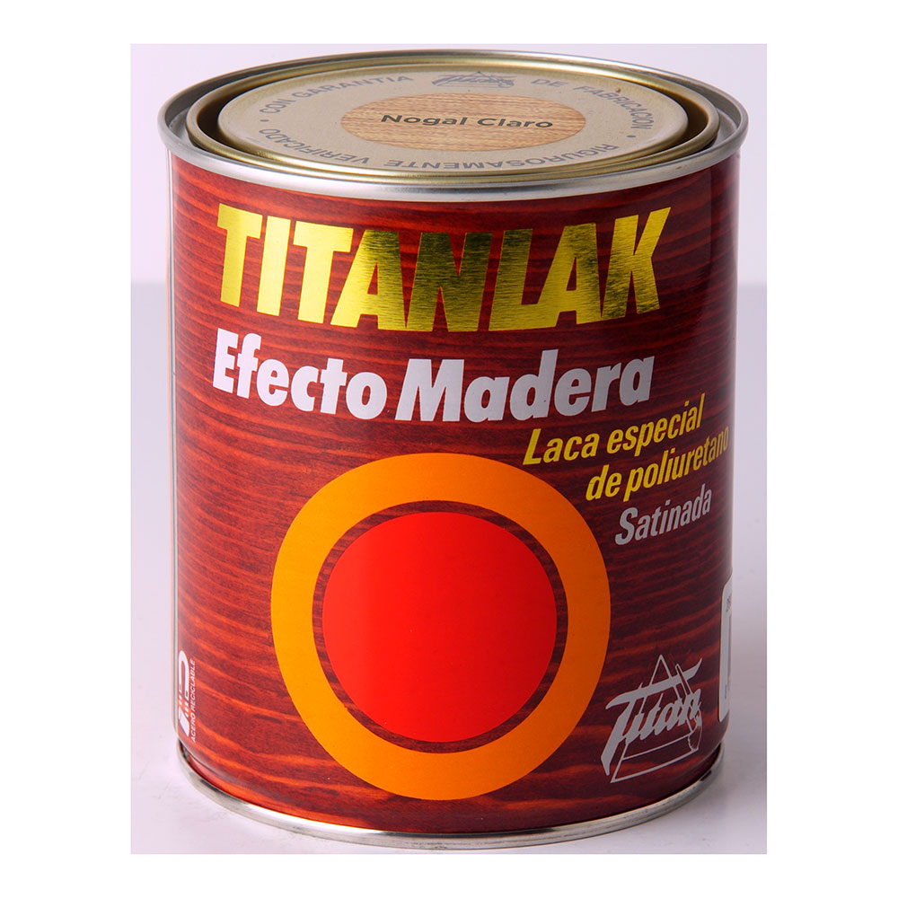 Titanlak Efecto Madera Nogal Claro 750 Ml