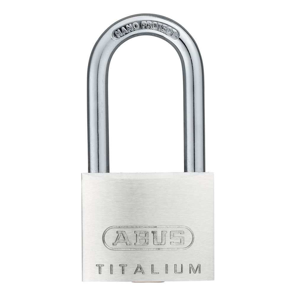 Candado Titalium Arco Extra L. Arco De Acero 40 Mm